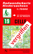 LGN-Radwanderkarte 19 -Celle- vergriffen